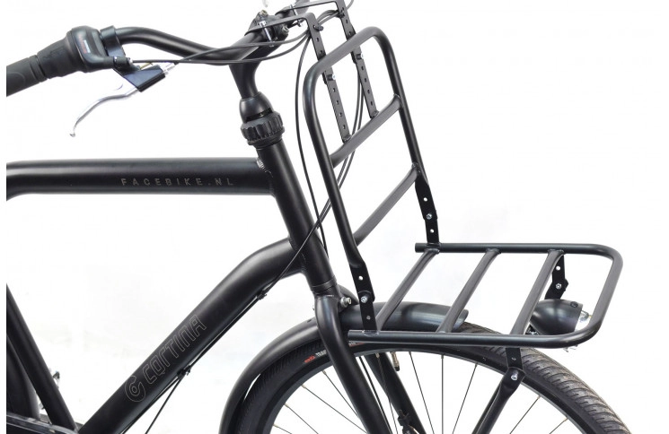 Transportfiets Cortina Crush 28" 56 zwart mat (gereviseerd)
