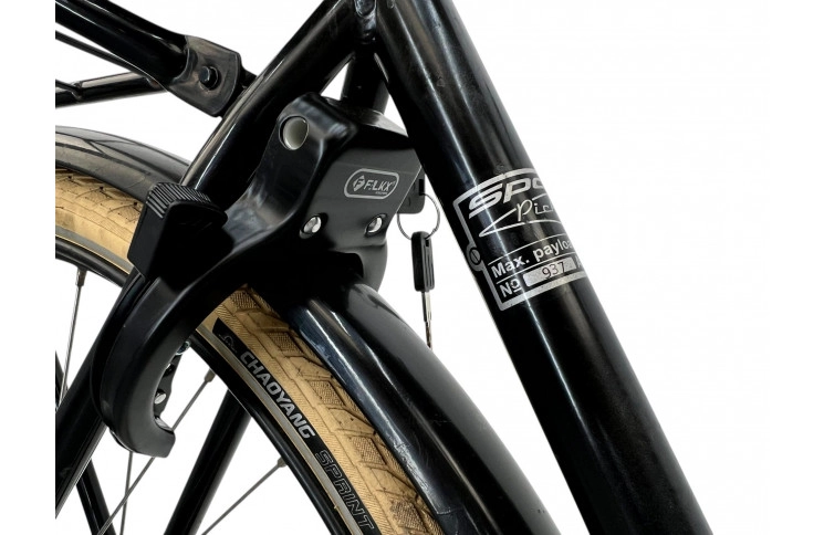 Woman's bicycle Sparta PickUP black/28/w/al/cargo