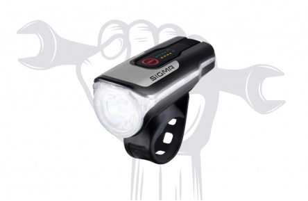 Vervanging van complete fietskoplamp, materialen worden apart betaald