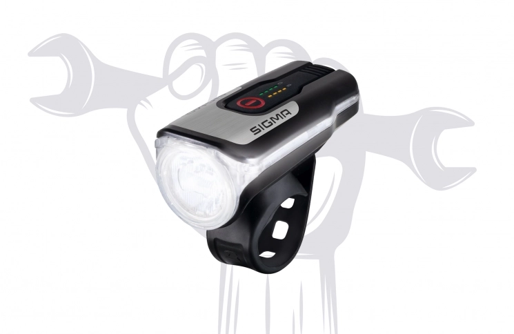 Vervanging van complete fietskoplamp, materialen worden apart betaald