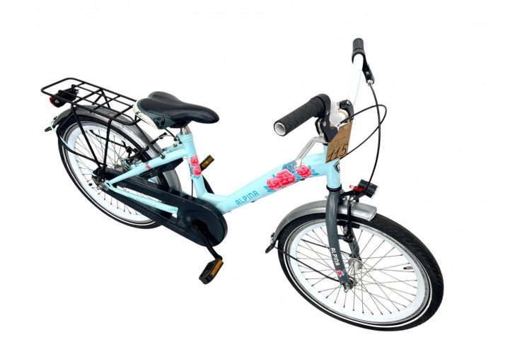 Meisjesfiets Alpina M/al/blauw/20/stad/f32