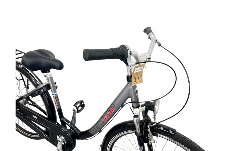 Damesfiets Kettler Palma 28" 47cm zwartgrijs