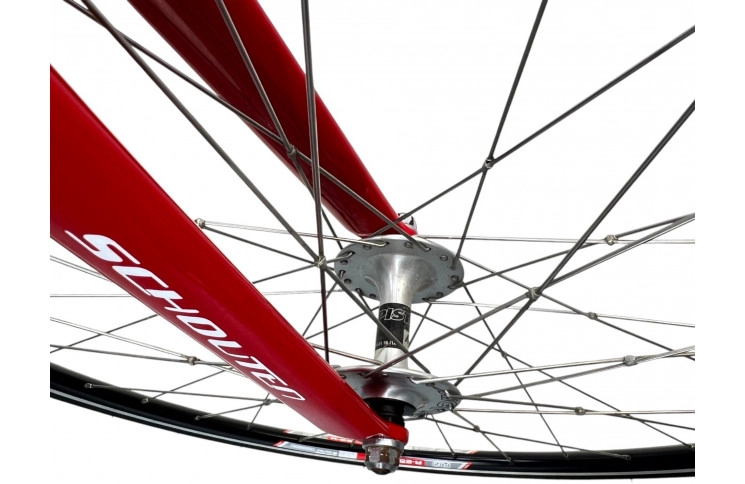 Racefiets Schouten Pista 28"/58cm/Rood