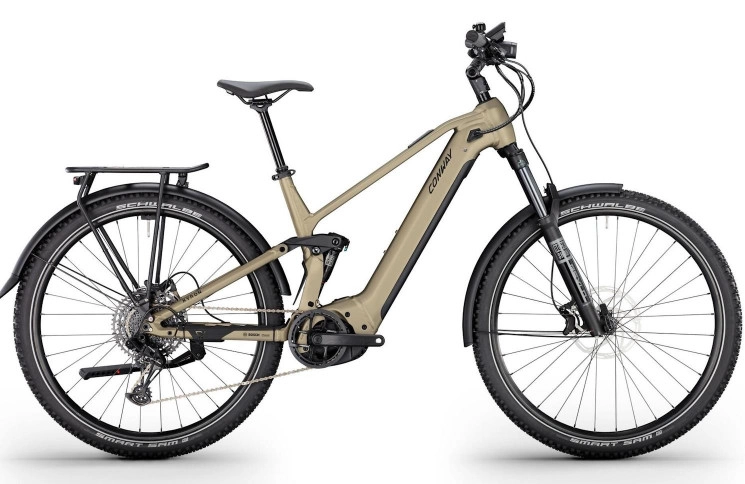 CONWAY Elektrische SUV Xyron SUV 5.0 №1 29"/46cm-L/12/brons metallic mat - oranje/02810132