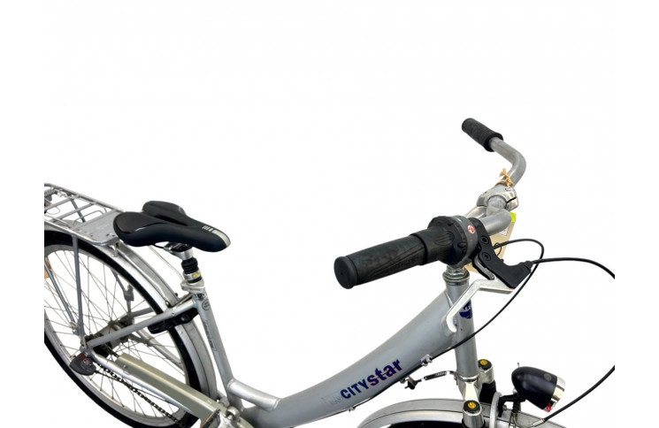 Damesfiets Citystar Bike silver/w/28/sity/al/45cm