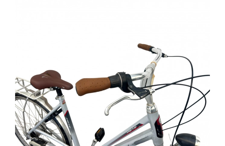 Woman's bicycle Batavus Fuego w/silver/sity/al/28/53