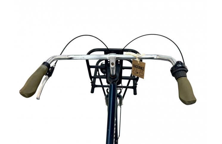 Damesfiets Spirit Cargo 28"/50cm/blauw