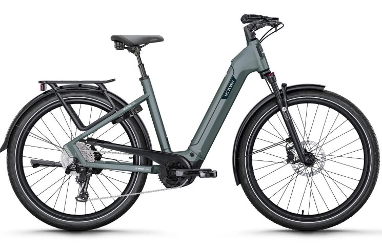 VICTORIA Elektrische trekkingfiets Utilyon 12 №1 28"/56cm/9/topasblauw/02921107