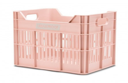 Recycled Bike Crate Urban Proof Click 30 Liters - Pastel Pink
