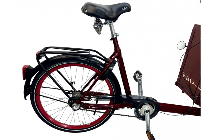 Bakfiets Tmannetje 24"/roud