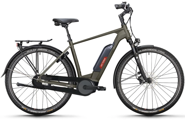 VICTORIA Elektrische trekkingfiets Cysalo 9 №1 28"/52cm/7/warm antraciet/02920021