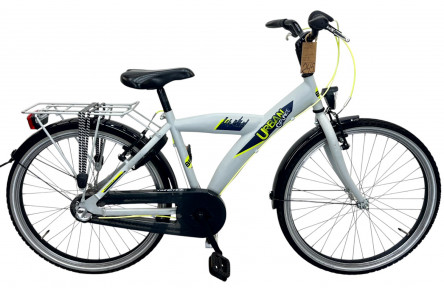 Jongensfiets Urban Grunge 24"/38cm/grijs