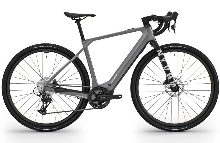 CONWAY Elektrische allroad Nyvon 9.0 28"/45cm-S/12/kwartsgrijs/02830114