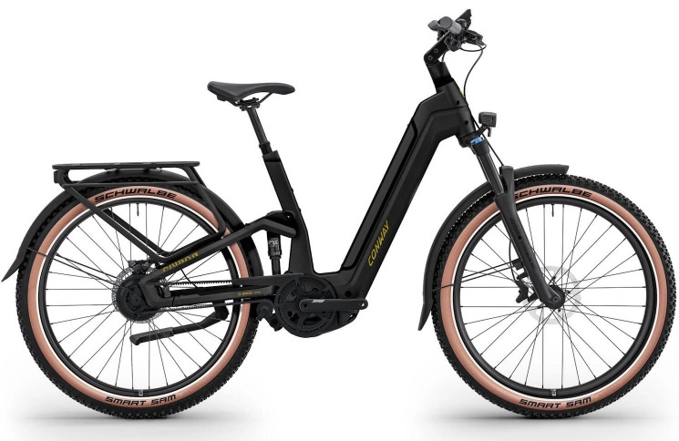 CONWAY Elektrische SUV Cairon C FS 2.0 B №1 27.5"/54cm-XL/enviolo traploos/zwart - goud/02810770