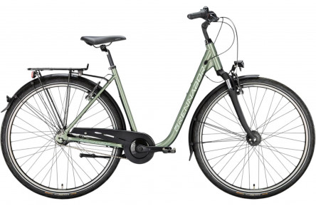 BRENNABOR City bike C-26 28"/45cm-S/7/forest green - light mint/02506681