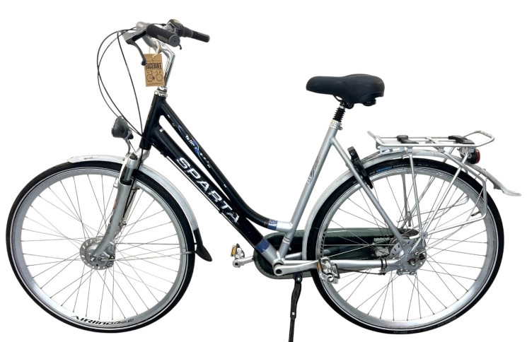 Damesfiets Sparta 28"/55cm/Zwart-grijs