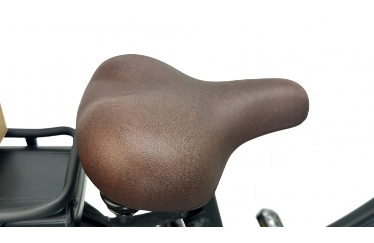 Damesfiets Avalon E-Cargo N7 28"/50cm/Zwart/36V 12Ah 432Wh