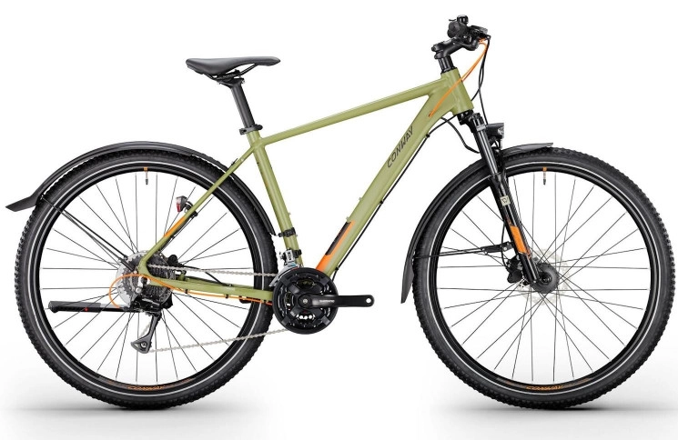CONWAY MTB city Razz C 4.0 №1 27.5"/36cm-XS/24/olive matt/02810611