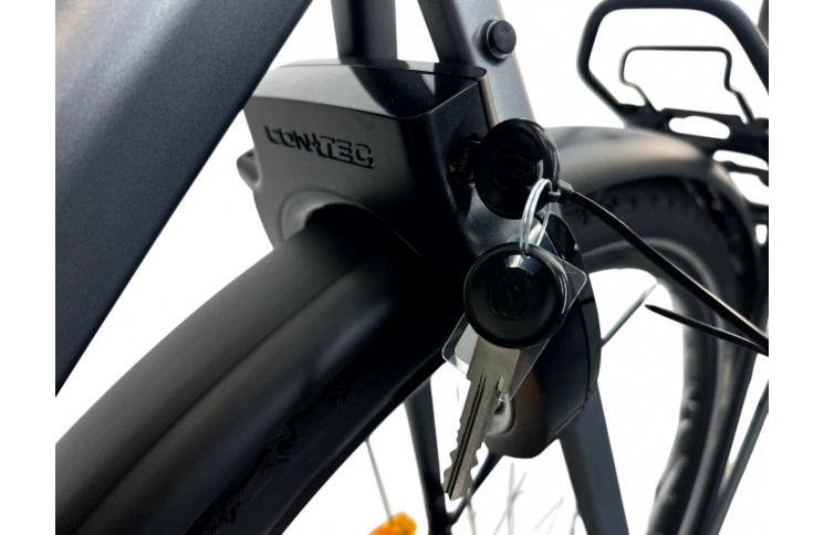 Elektrische fiets 28" Vicotria eTrekking 11.4H, 500 Wh, 51, grijs