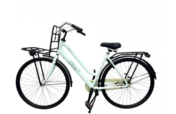 Damesfiets Metropolis green  28/51cm