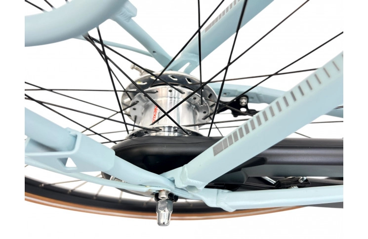 Damesfiets Cortina Foss D/al/28/blauw/stad/f57