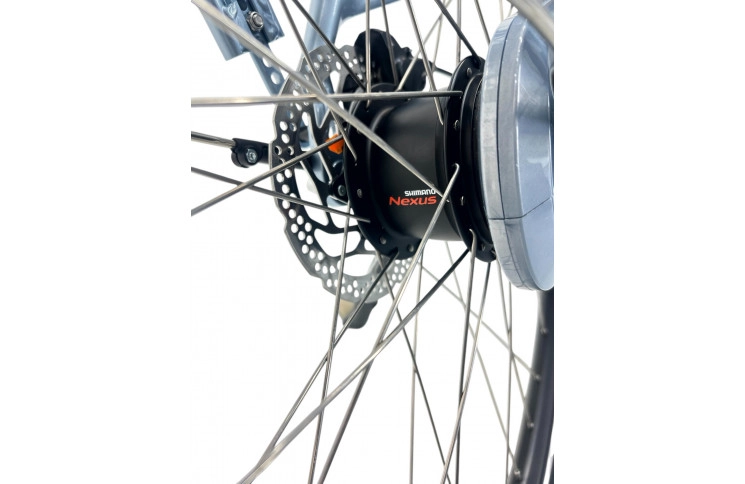 E-BIKE VOGUE ZENDA M300, 8SP, HYDRAULIC, 51CM, SILK-BLUE, 36V/13Ah/65Nm/468Wh