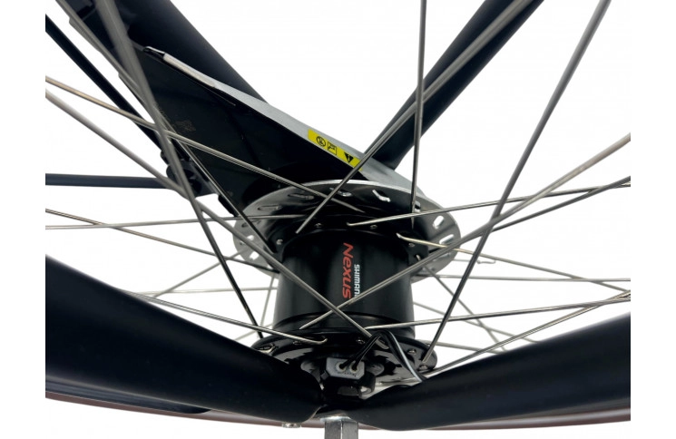 Herenfiets Popal Daily Dutch Prestige N7 28"/50/Mat zwart/S030150001M,28-50