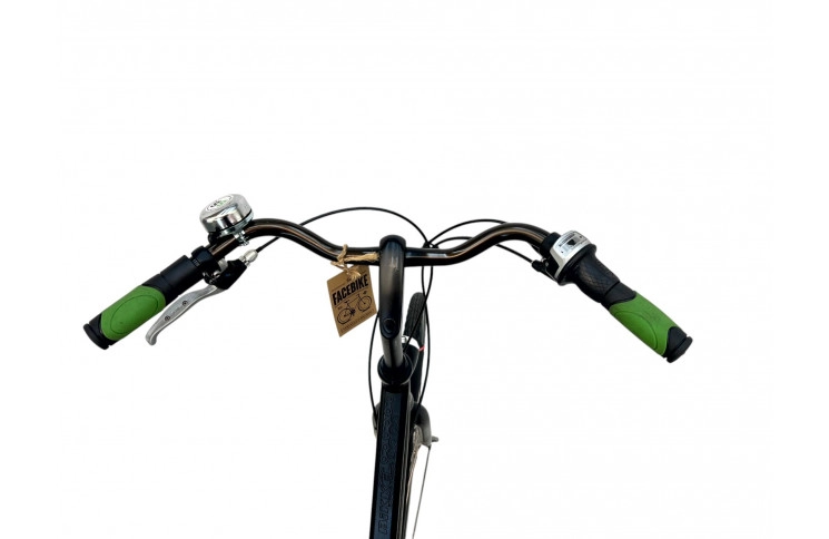 Damesfiets Bikkel 28"/55cm/zwart