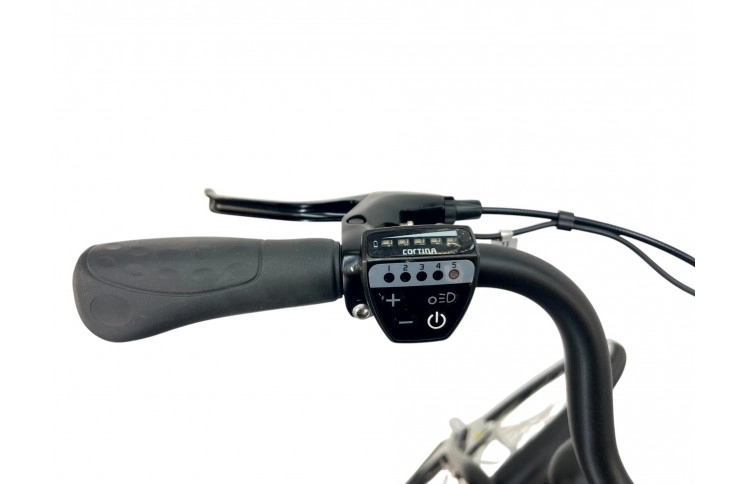 Damesfiets Cortina E -U1 w/al/ebike/28/black/f57 (450Wh/10.4Ah/43V)
