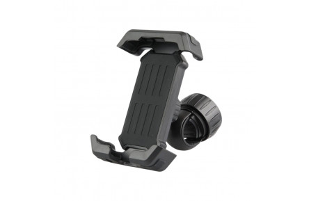 Mirage telefoonhouder Zero-Six Mr. Mussie, verstelbaar 17-9 cm, zwart