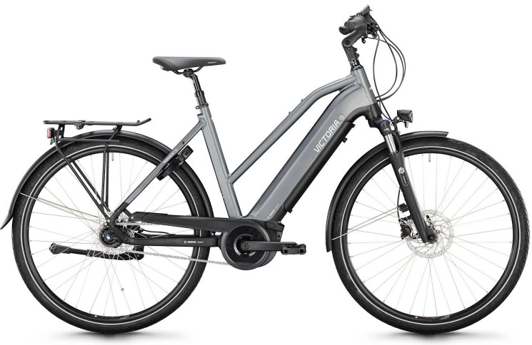 VICTORIA Electric trekking bike TRESALO 11 №1 28"/48cm-M/7/carbonite grey matt/02920201