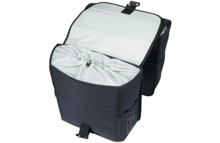 BASIL dubbele tas "Go - Double MIK 2.0" 32 L 15x29x34cm