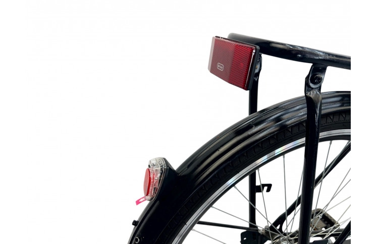 Damesfiets Black 28" L/56 zwart B110200532