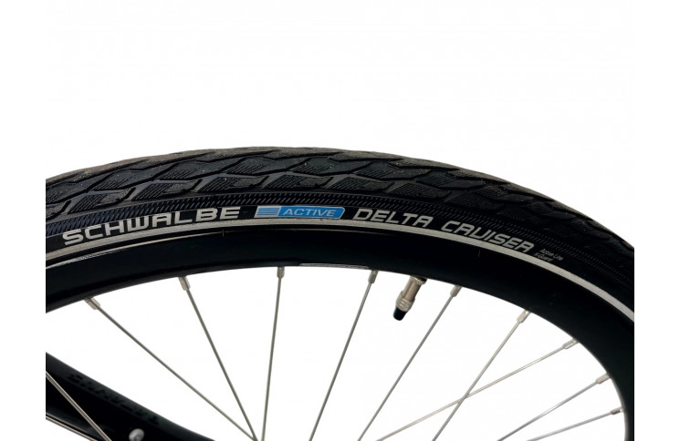 Woman's bicycle Batavus Dinsdag w/al/sity/black/28/f53