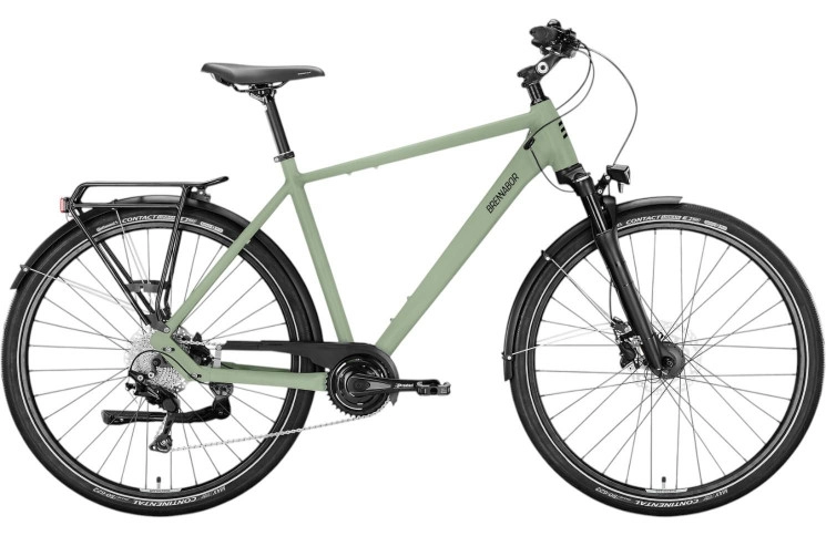 BRENNABOR Trekkingfiets T-60 №1 28"/60cm-XL/24/forest - lichtgroen mat/02510323