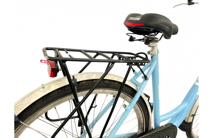 Damesfiets Germatec 28" 55 cm hemelsblauw