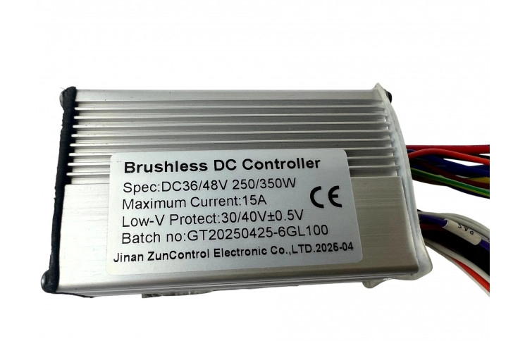Motor Controller E-bike Borstelloze Speed Driver Dual Mode Sensor 36/48V 250/350W 15A BLDC