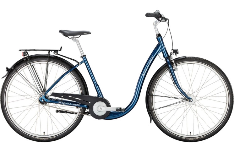 BRENNABOR City bike C-17 26"/44cm/7/dark blue - silverstar/02506533