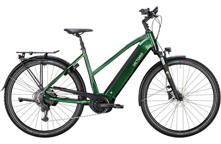 VICTORIA Electric trekking bike TRESALO 12 №1 28"/53cm-L/9/emerald green/02920185