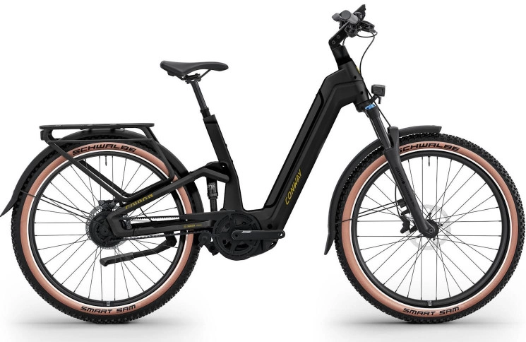 CONWAY Elektrische SUV Cairon C FS 2.0 B №1 27.5"/50cm-L/enviolo traploos/zwart - goud/02810769