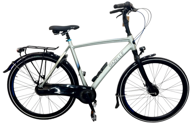 Herenfiets Gazelle Chamonix C7 28"/57cm/Grijs