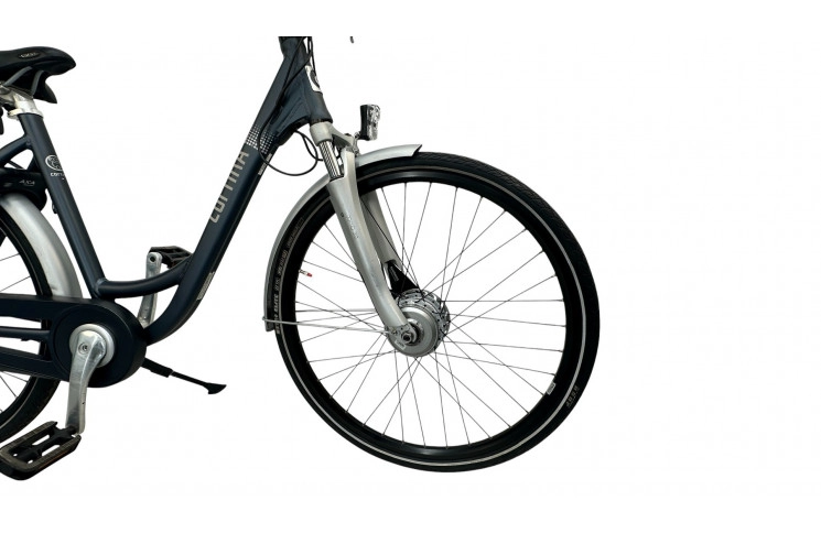 E-Bike Cortina Ecomo 28"/50cm/Donker-grijs/438Wh Panasonic LI-lon