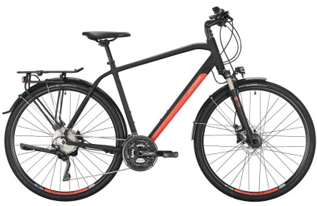 VICTORIA Trekkingfiets Trekking 8.7 28"/61cm-XL/30/diepzwart mat/02980183