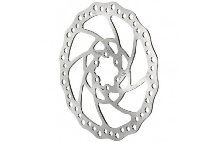 TEKTRO TR160-24 REMSCHIJF ROTOR Ø160MM 6-PUNT ZILVER OEM