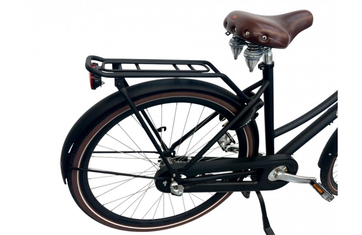 Damesfiets Popal Daily Dutch Prestige N3 28"/50/Matt black/PS01F2200150NN31,28-50