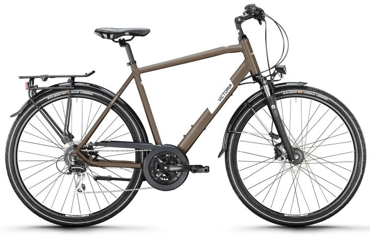 VICTORIA Trekkingfiets TREQANA 4 28"/51cm-M/24/aardgrijs mat/02986073