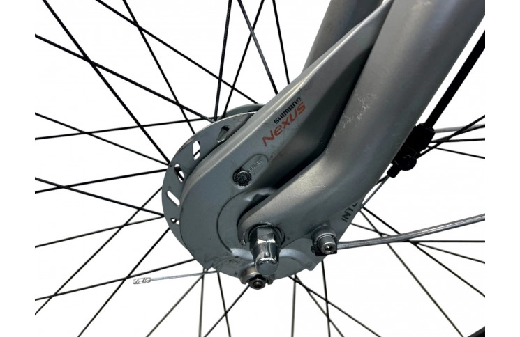 Damesfiets Trek 28"/45cm/grijs