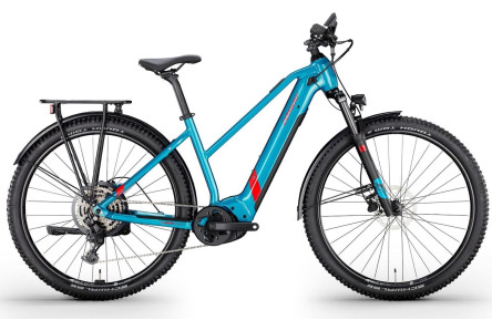 CONWAY Elektrische MTB Hardtail Cairon S 2.0 625 SE №1 27.5"/37cm-XS/9/topaas metallic - rood metallic/02810514