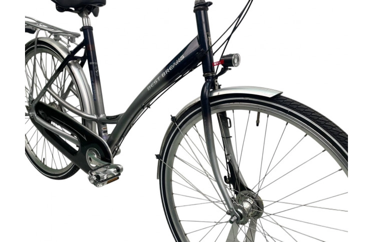 Damesfiets Batavus Best Breaks 28"/54cm/grijs-blauw