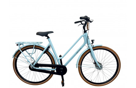 Damesfiets Cortina Foss D/al/28/blauw/stad/f57